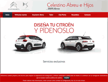 Tablet Screenshot of celestinoabreu.com